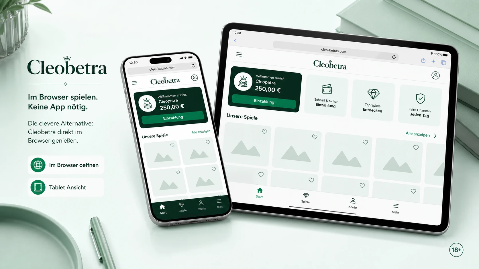 Cleobetra App iOS für iPhone und Tablet