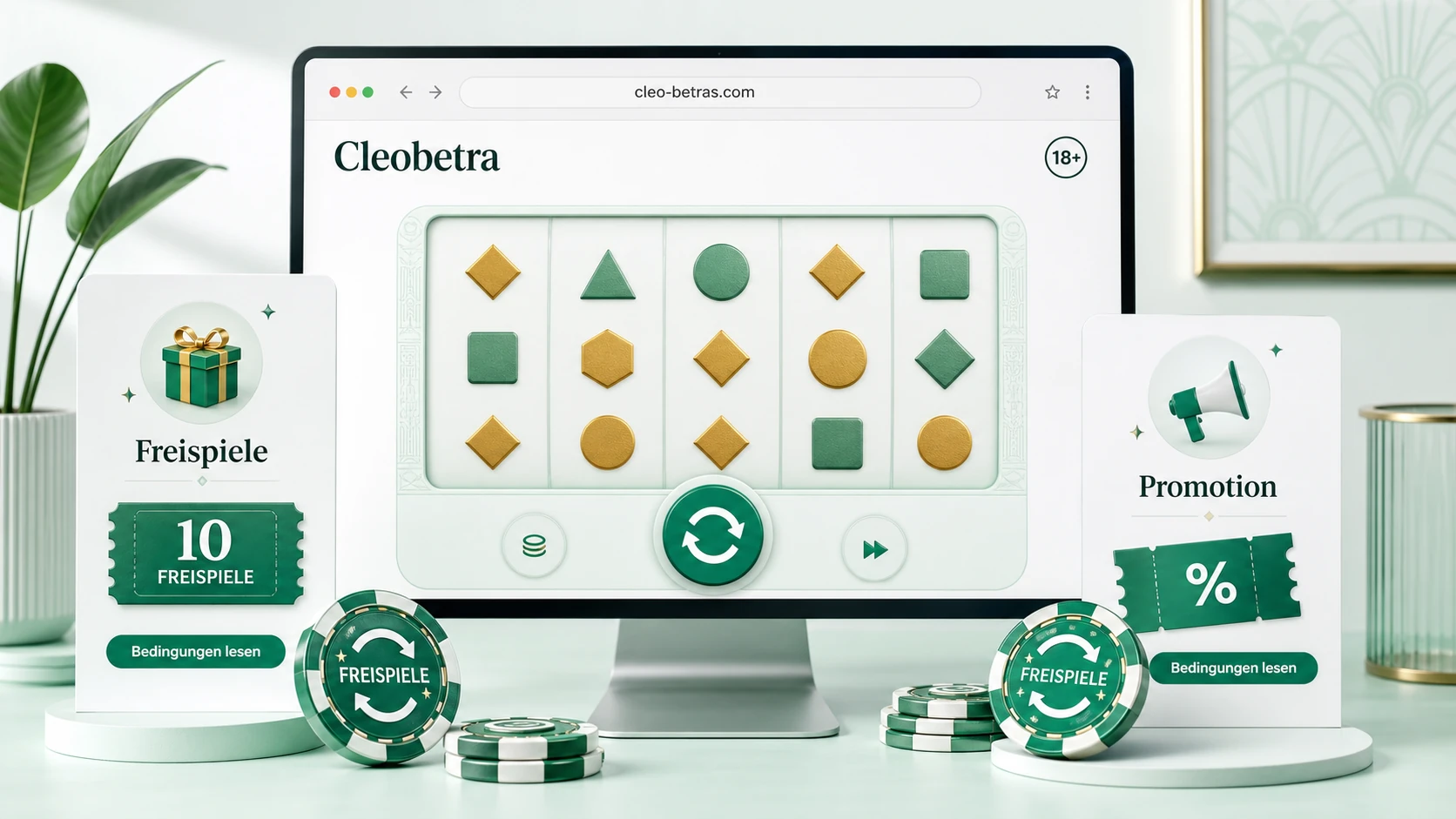 Cleobetra Freispiele und Promotionen