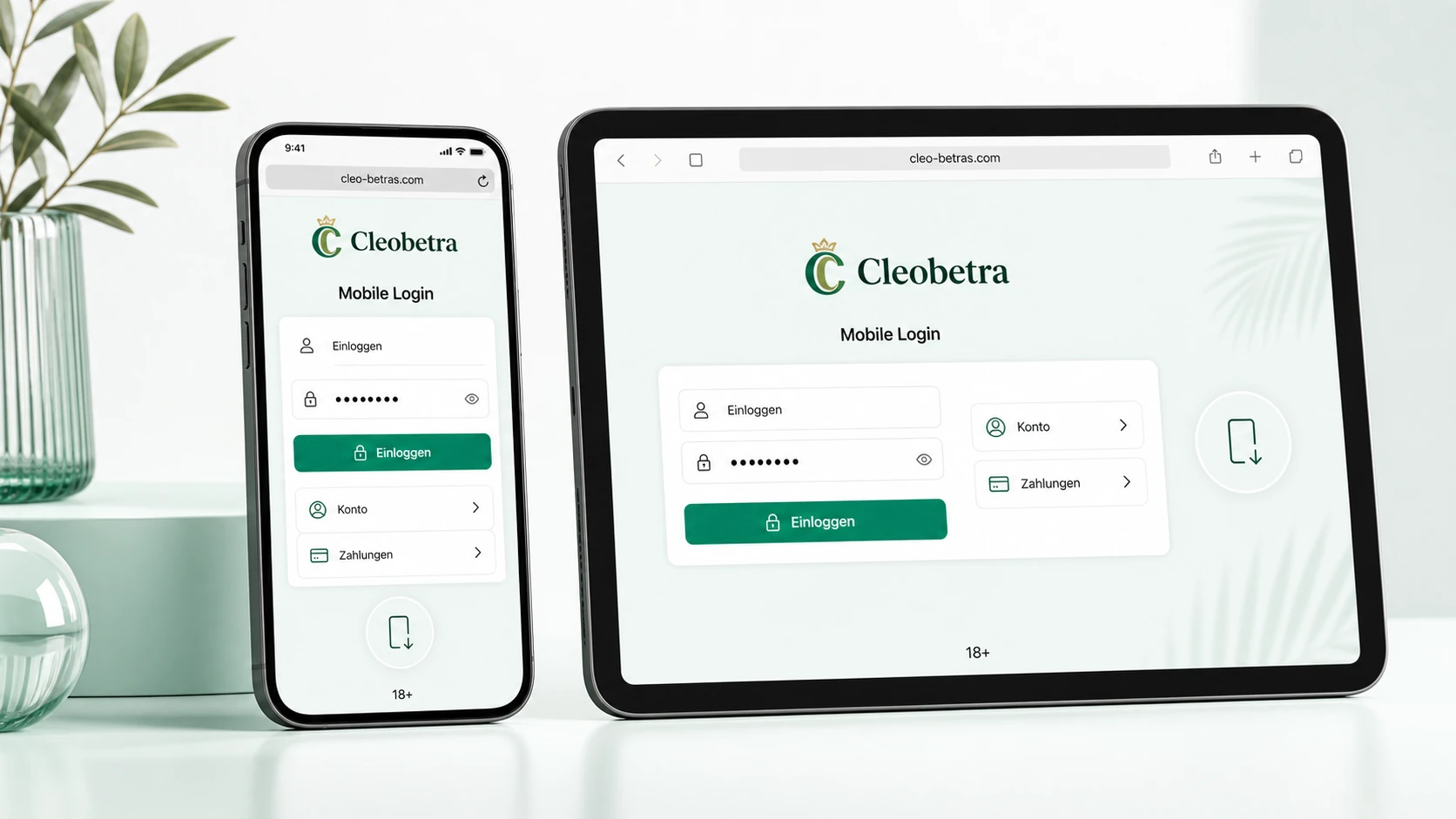 Cleobetra Casino Login auf mobilen Geräten